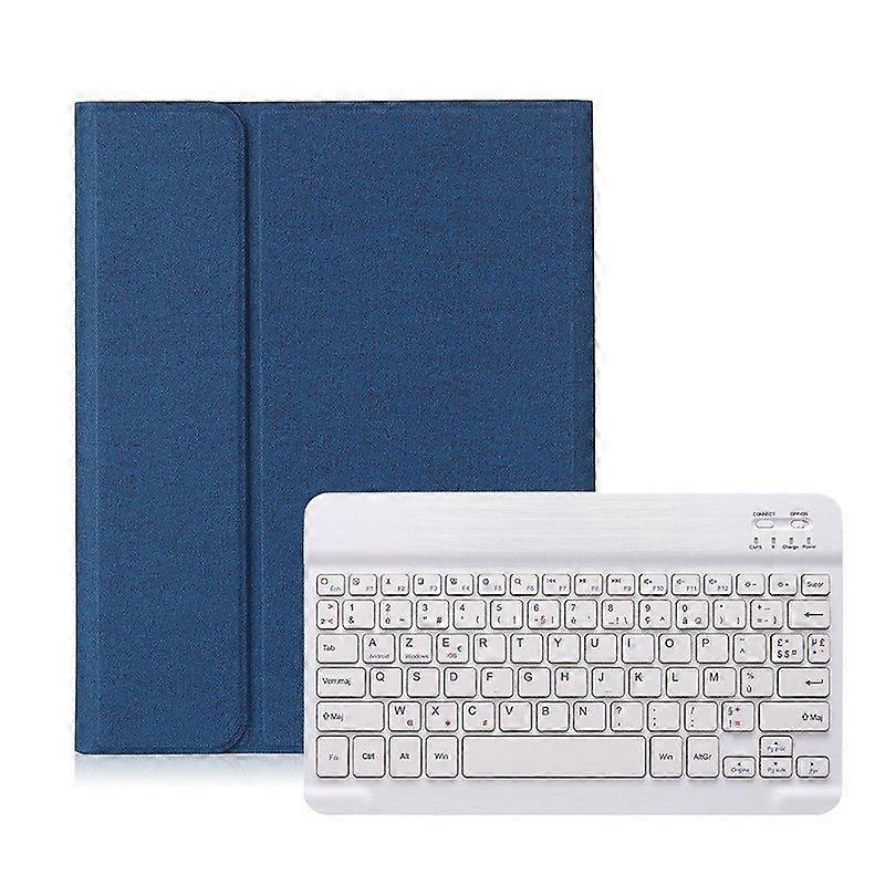 Fabric case with integrated French AZERTY keyboard Bluetooth for iPad6 / Air2 2018