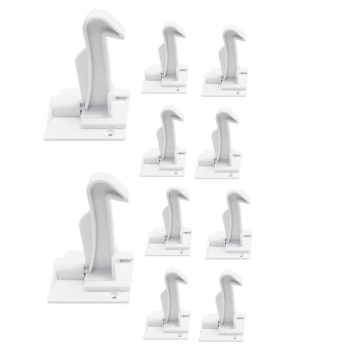 Invisible Child Proofing Cabinet Latch Locks or Cabinets, Drawers, Cupboards - Adhesive Easy Instal