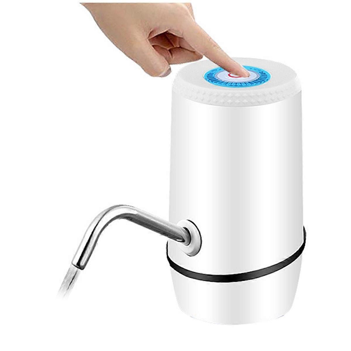 5 Gallon Water Dispenser, Electric Water Bottle Pump with Switch and USB Charging, Portable Water D