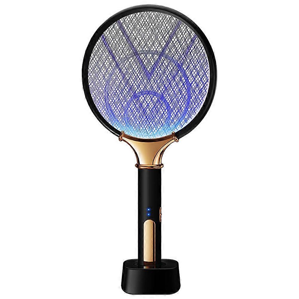 USB Rechargeable Electric Mosquito Net Racket Fly Bug Zapper Swatter Trap Lamp LED Mosquito Repellent Light For Baby Sleep