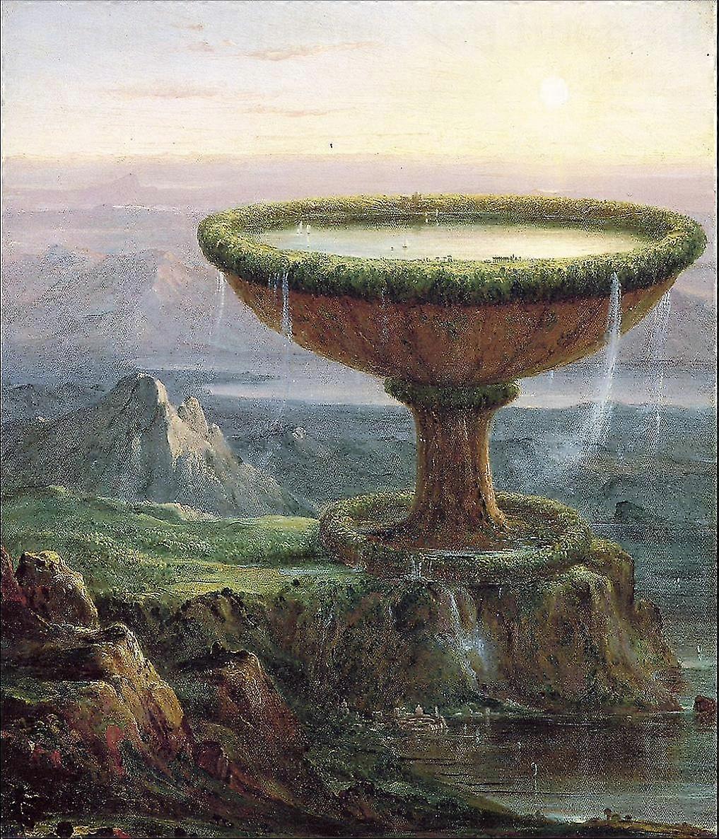 The Titan's Goblet (1833), Thomas Cole