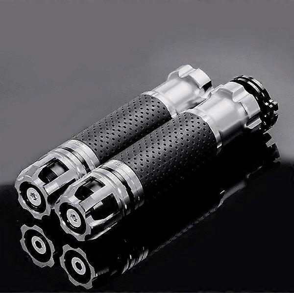 7/8 Inch 22mm Motorcycle Refit Throttle Handlebar Grip Aluminum Alloy Rotatable