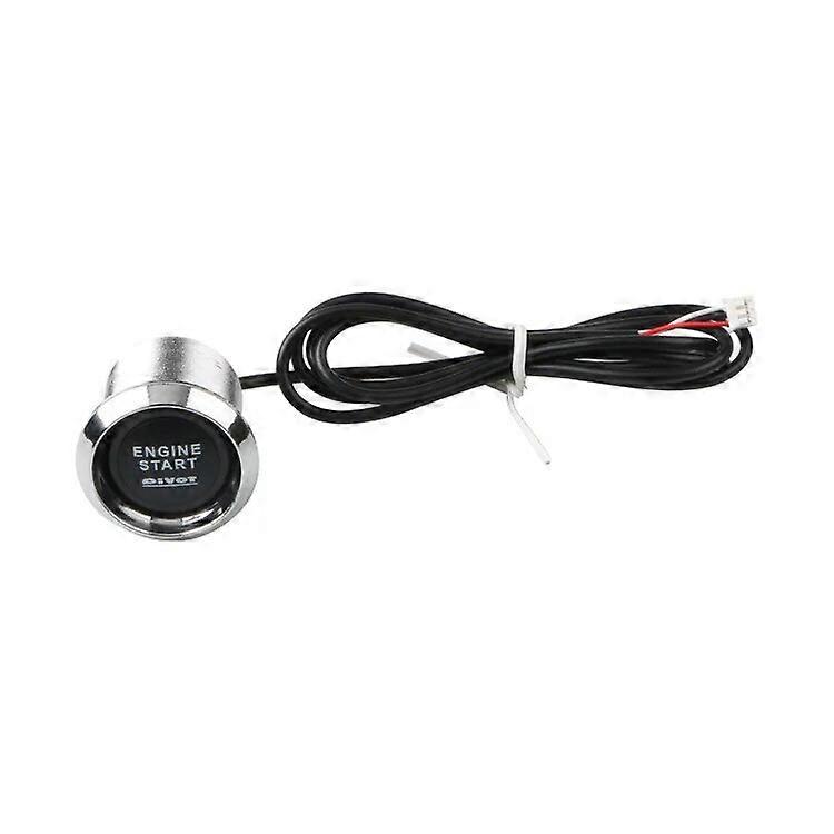 12V LED Push Button Engine Start Switch – Universal Ignition Starter Kit – BCSMMCAR ZD1DKP