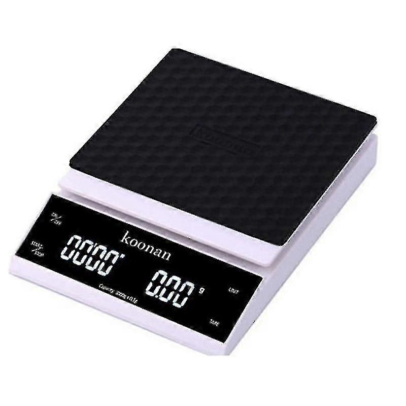 Electronic Scale Built-in Auto Timer Pour Over Espresso Smart Coffee Scale Kitchen Scale Portable