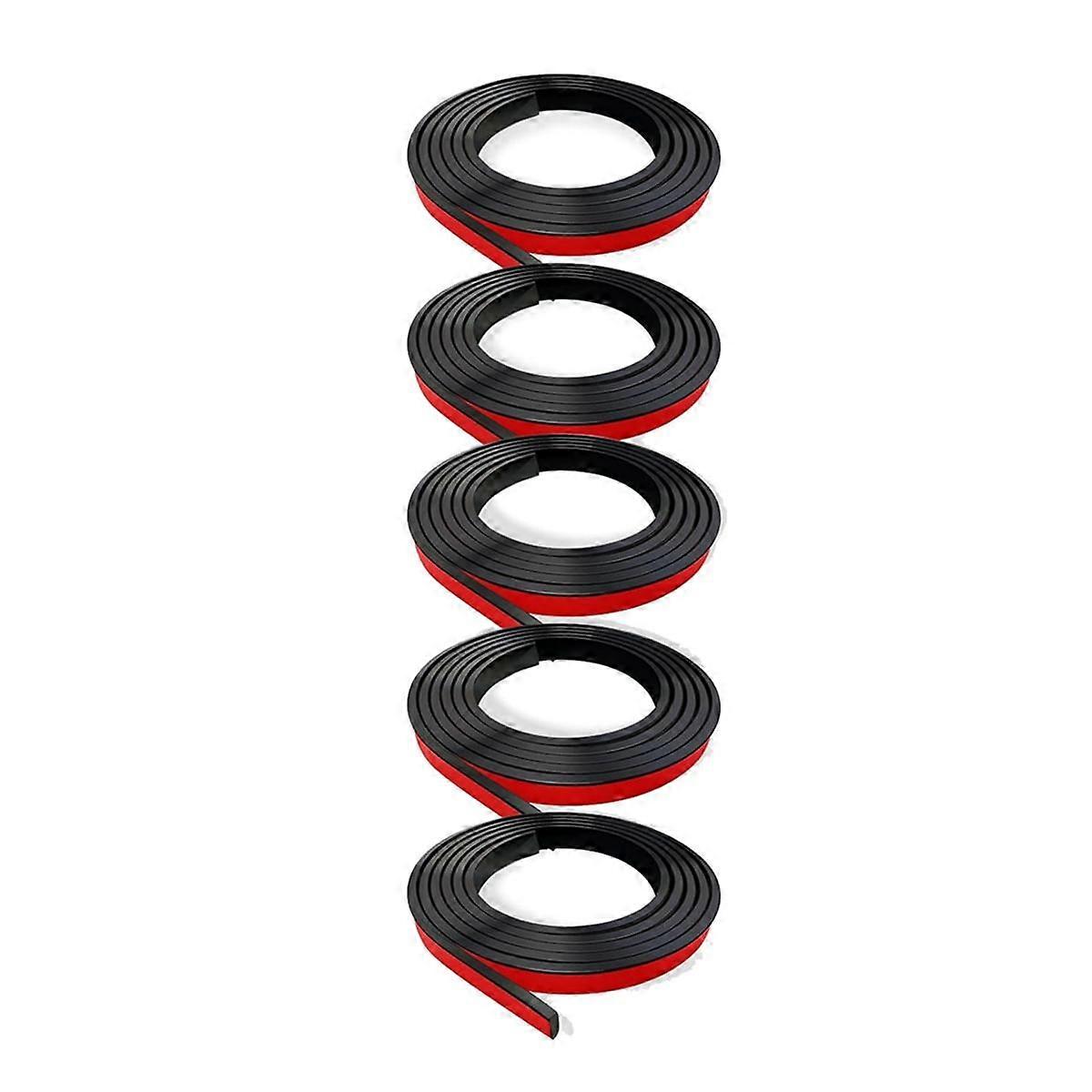 5 Rolls Total Window Grille Inserts Grid Kit Self Adhesive Peel and Stick Trim Simulated DIY Window