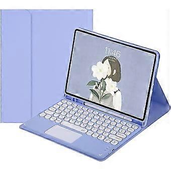 Ipad 6 Ipad 5 Air 2 Pro 9,7 tommer tastaturetui med touchpad Sød Roand Key Color Keyboard iPad 6. 5. generation aftageligt Bluetooth Touch Keyboard