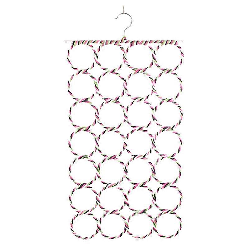 Scarves Holder Collapsible Space-Saving Plastic Shawl Towels Hanger for Wardrobe KAESI