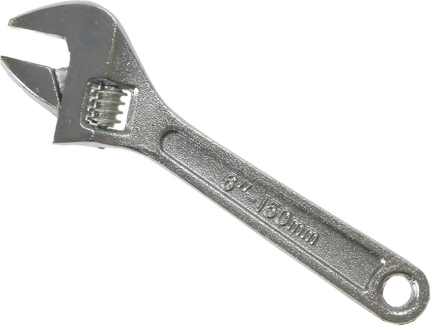 6 Inch Adjustable Wrench (silver) (1pc)