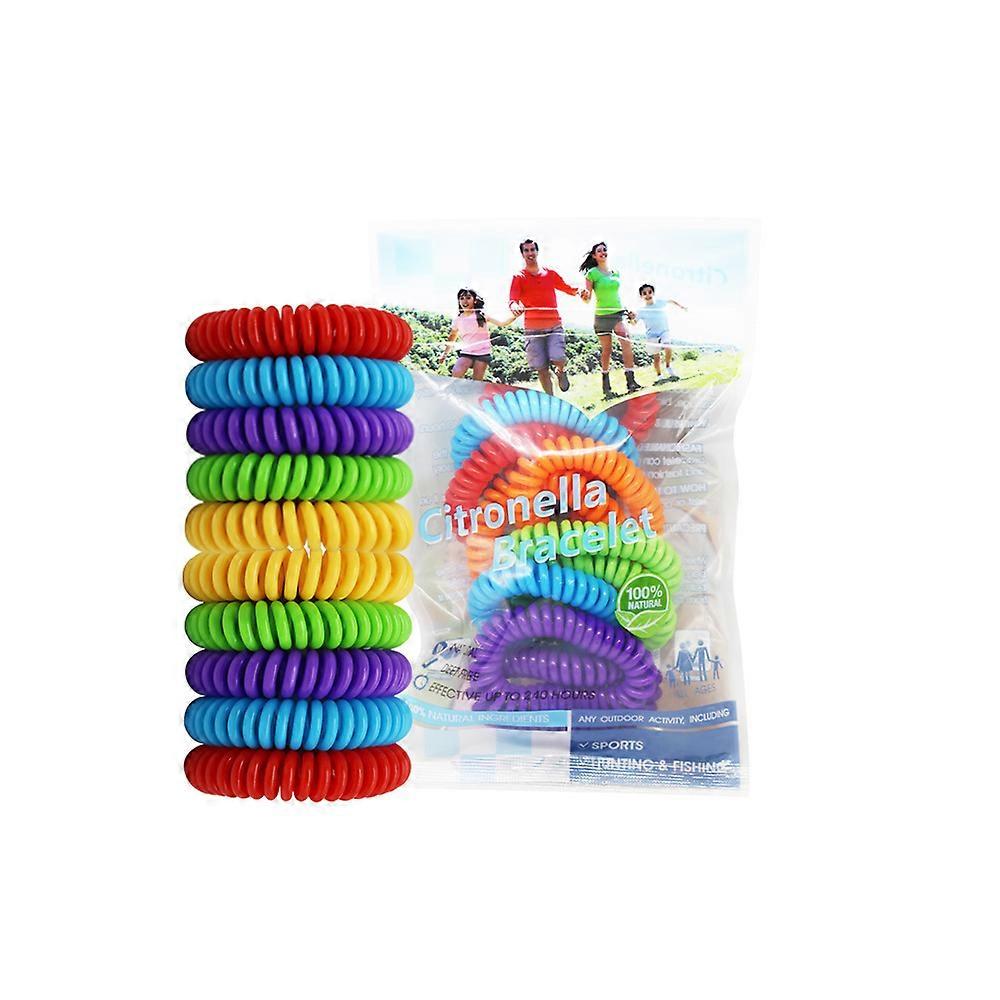 Pack Mosquito Bracelets    Waterproof