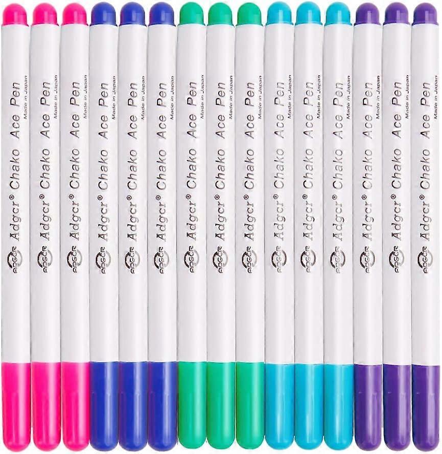 15-Count 5 Color Disappearing Erasable Ink