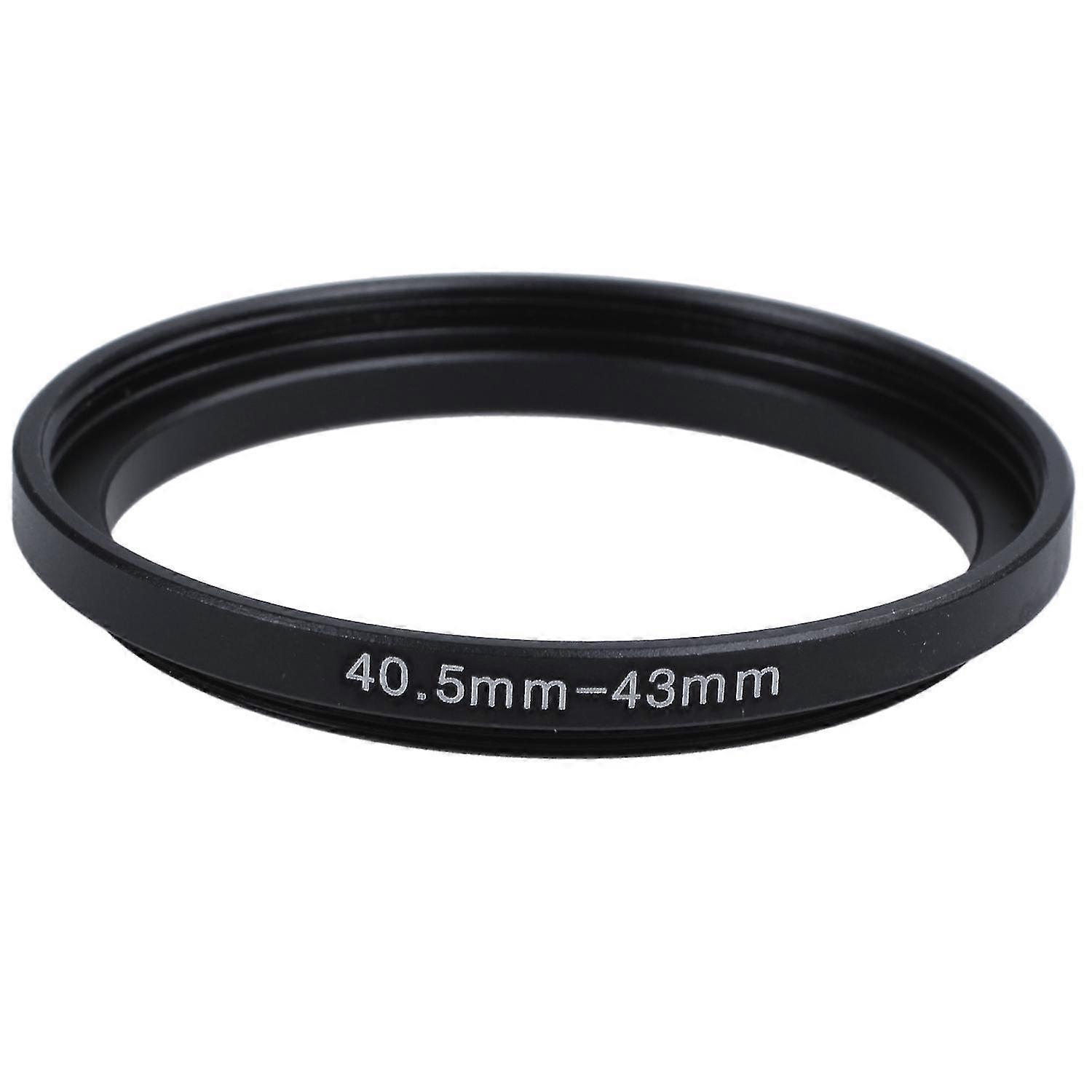 Camera 40.5mm to 43mm Metal Step Up Ring Adapter