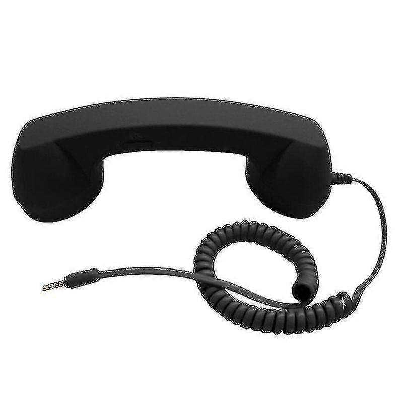 通用复古防辐射电话听筒耳机，用于通话