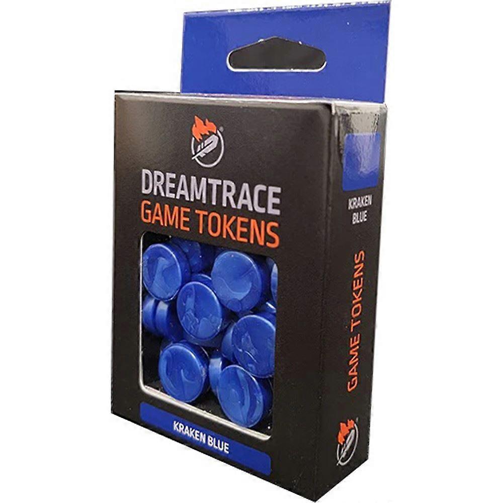 DreamTrace Gaming Tokens - Kraken Blue