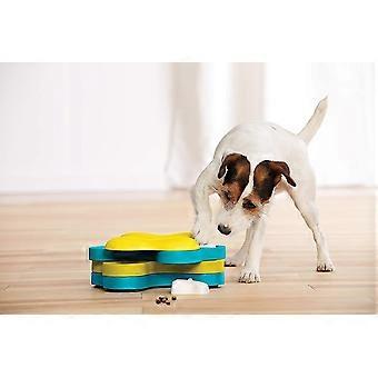 Puzzle Bones Torbellino Juguetes para perros Juguetes para mascotas, amarillo