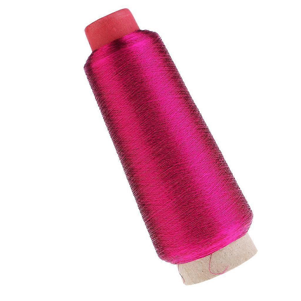 Metallic Machine Embroidery Threads For Computer Cross-stitch Rose Red