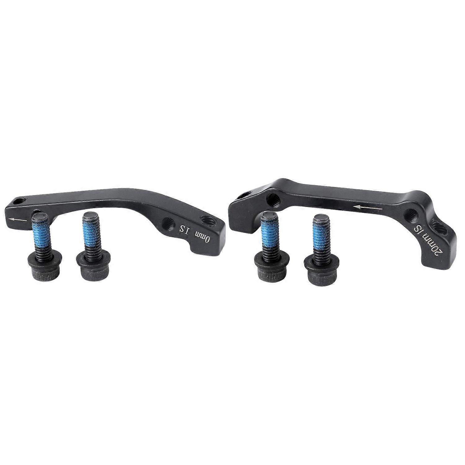 2 Set Disc Brake Caliper Mount Adapter Is/Post for , 1 Set Front 180Mm Rear 160Mm & 1 Set Front 160