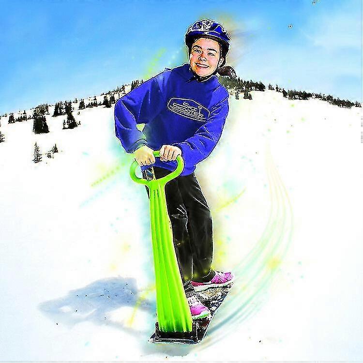 Snow Scooter Ski Scooter Fold-up Snowboard Sledge