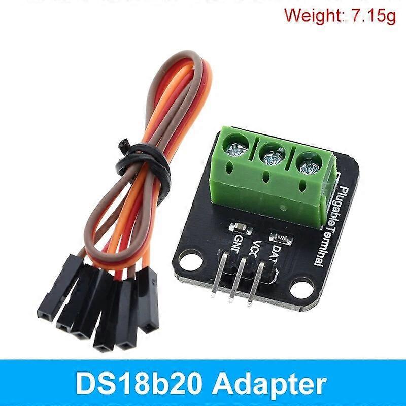 DS18B20 Temperature Sensor Module Kit Waterproof 100CM Digital Sensor ...