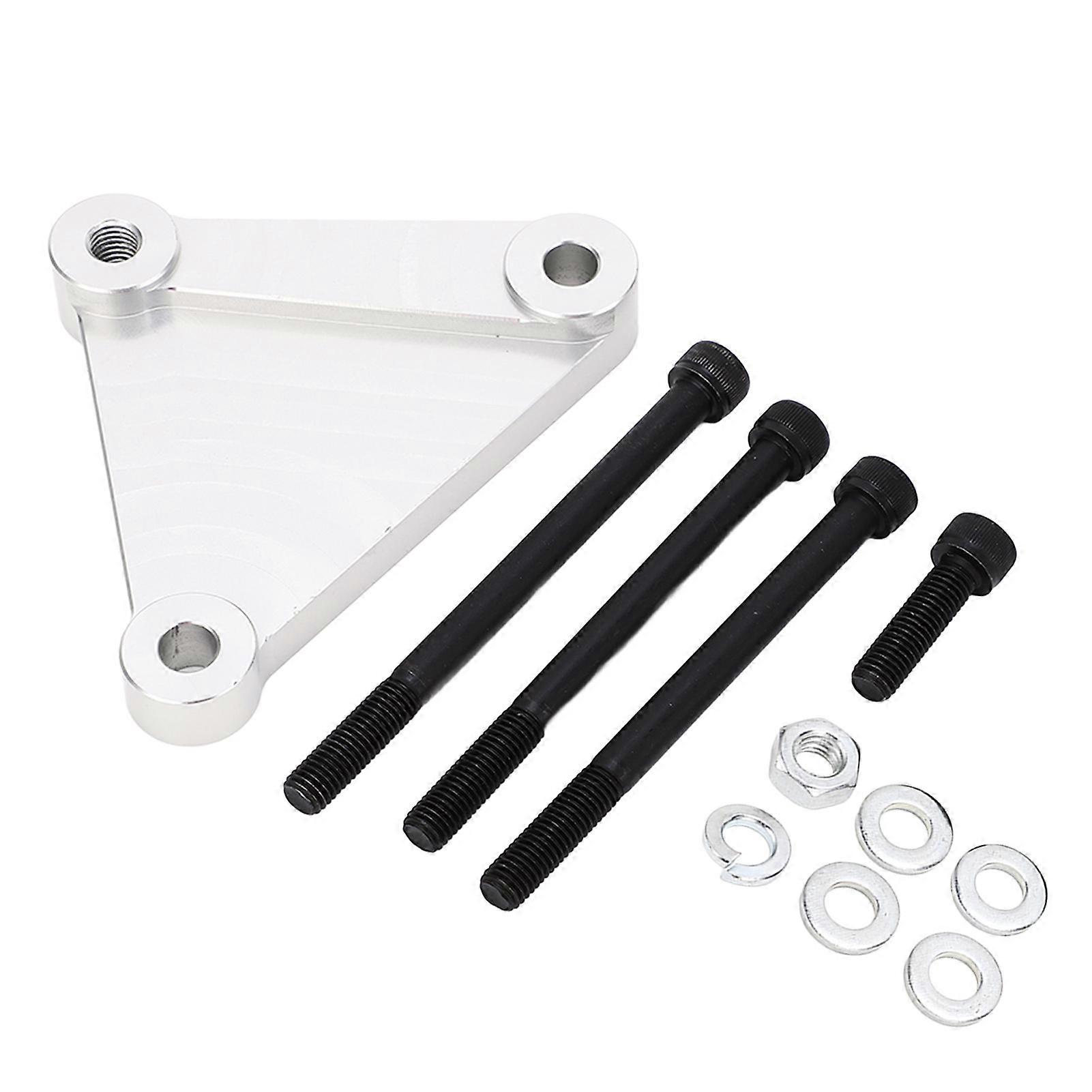 thumbnail image 2 of Billet LS Swap Alternator-Only Bracket Adapter – For LS1, LS6, LSX, 5.3, 6.0 Truck – EF1059SR 2 of 6