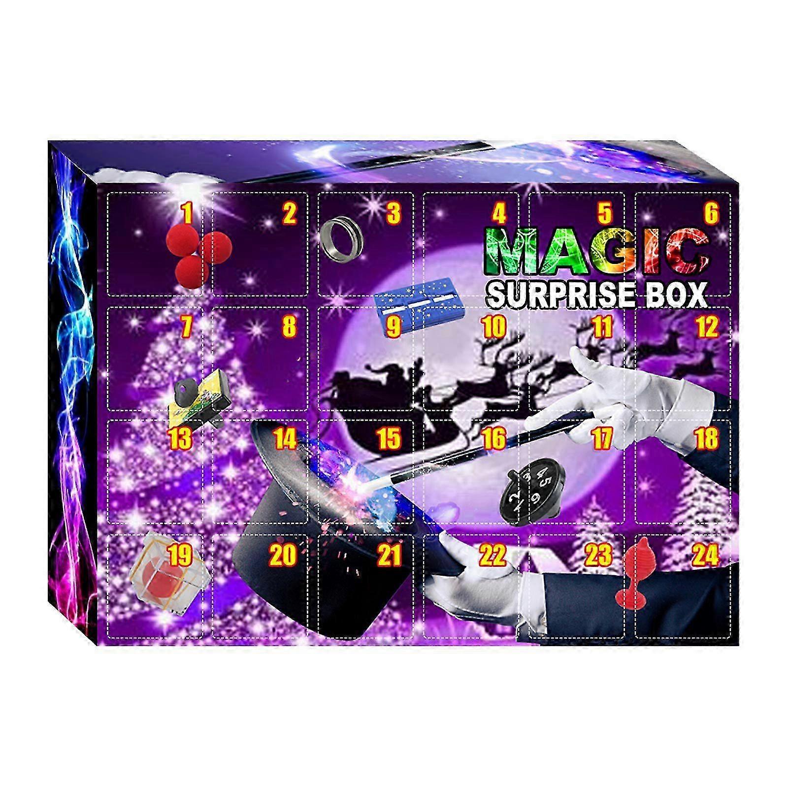 Christmas Countdown 24 Days Blind Box Christmas Train Atmosphere Toys Christmas Gifts Surprise Gifts