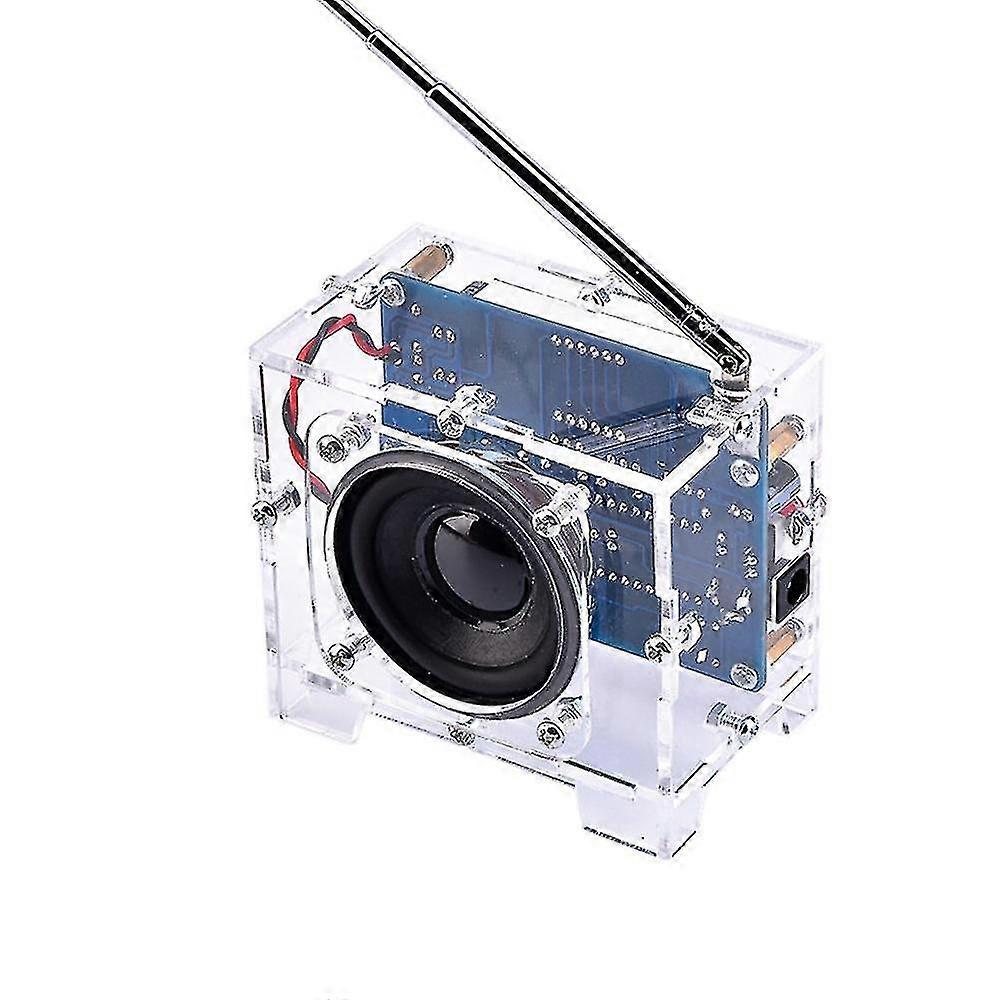 Diy Radio Receiver Kit-digital Radio 87mhz-108mhz Adjustable For Welding Learning Education Beginne