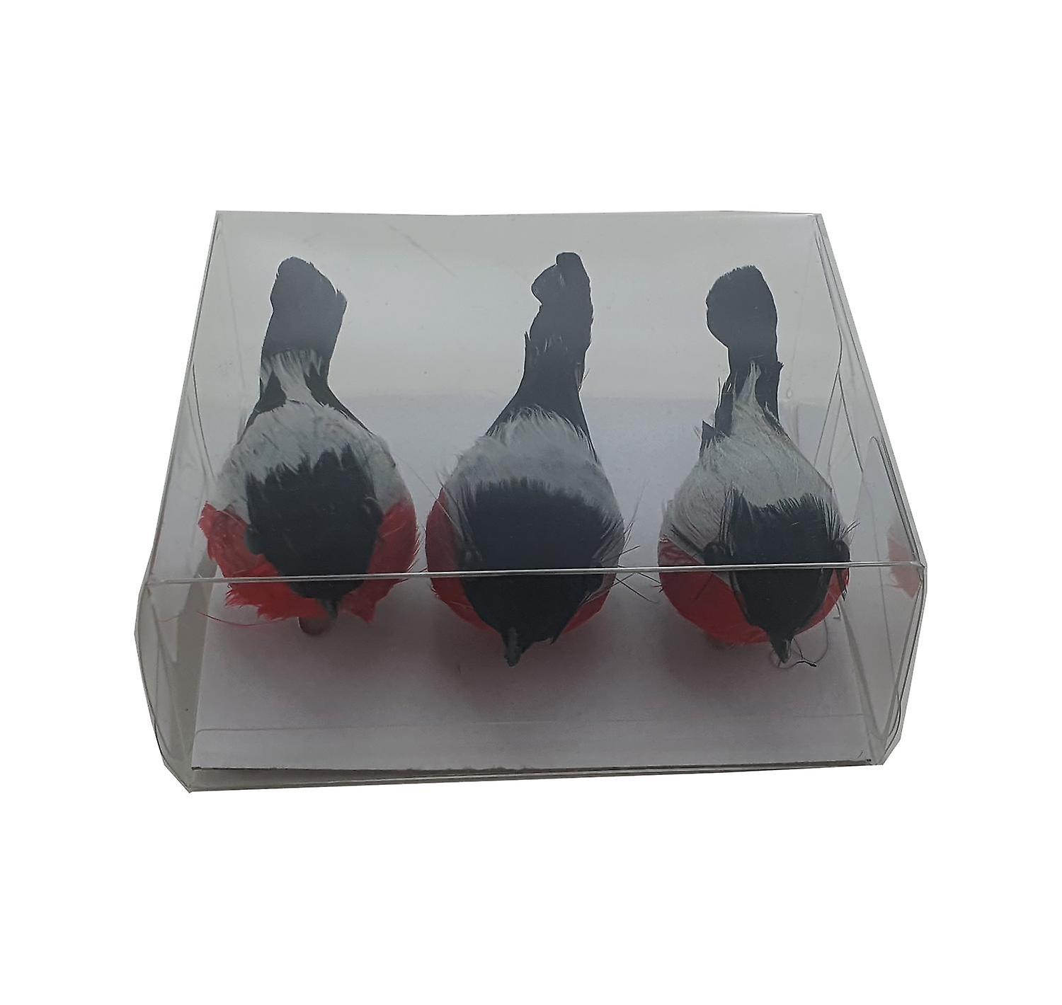 Domherre 3-pakkaus 7 cm