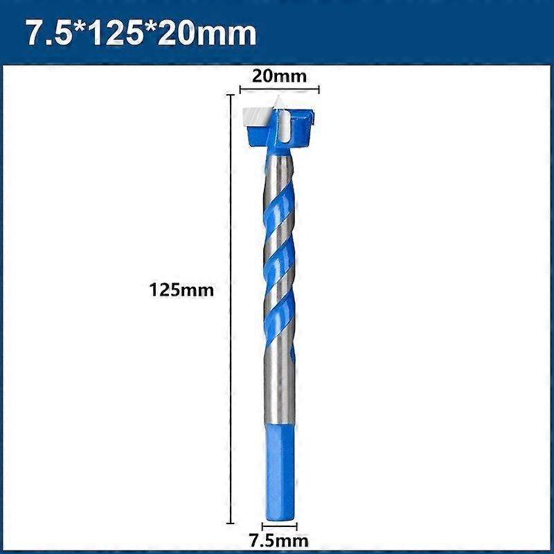 XCAN Drill Bit 16-25mmHex ShankForstner Drill Bit Hinge Hole Self-centering Cutter Spiral Flute Wood