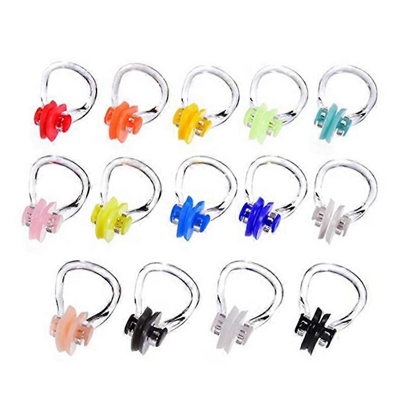 14 Pieces Nose Clip Swimming Nose Plug Nose Clip Protector for Swimming