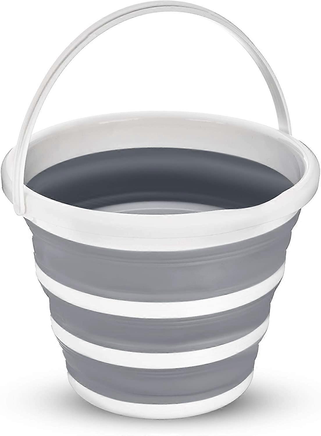 10 liters collapsible bucket (grey)