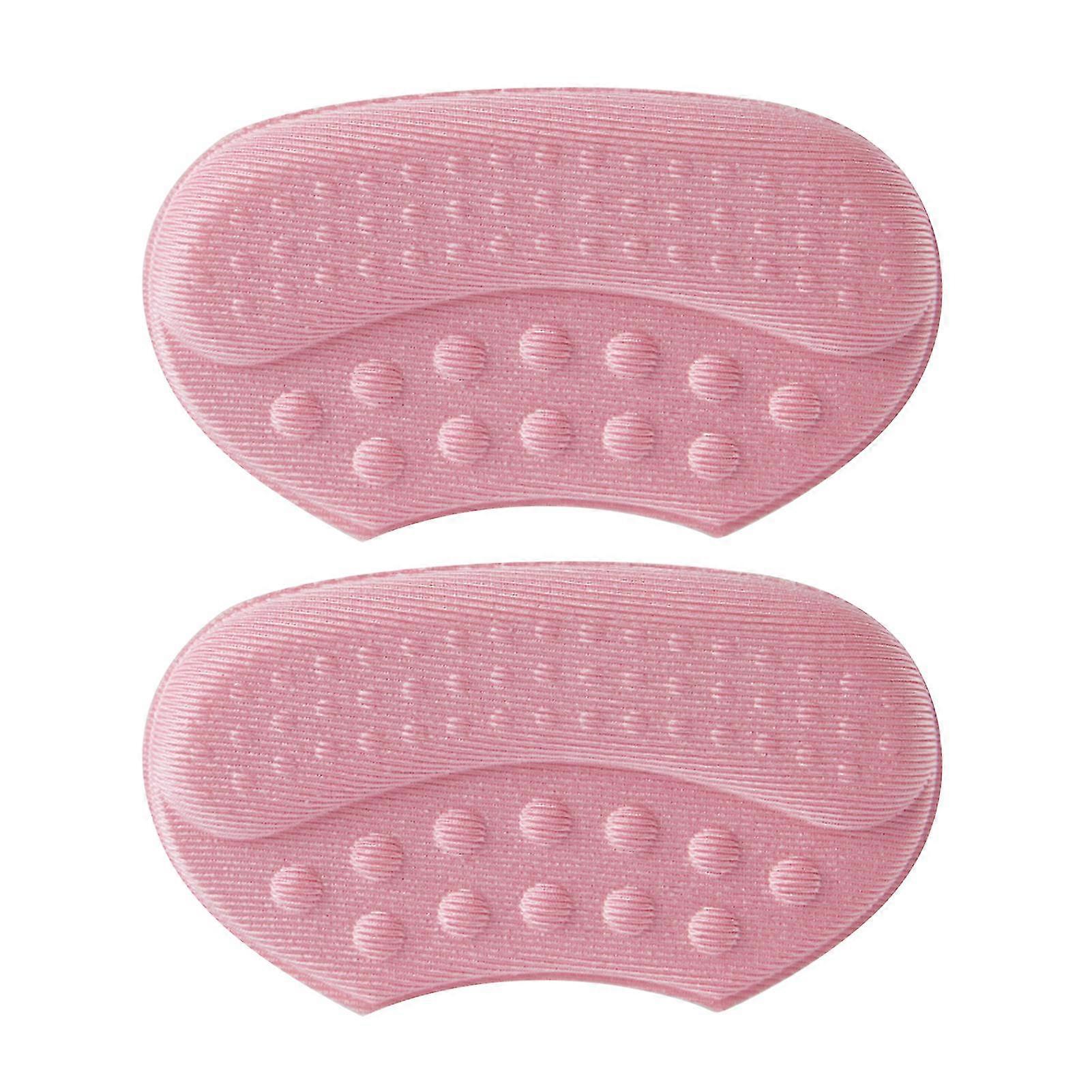 1pair Liners Inserts Shoe Pads Adjust Size Heel Grips Non Slip Soft Massage