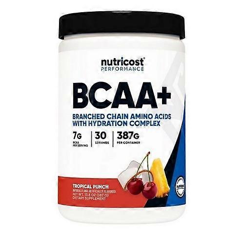 Nutricost BCAA + Hydration Powder Tropical ,30 Serving