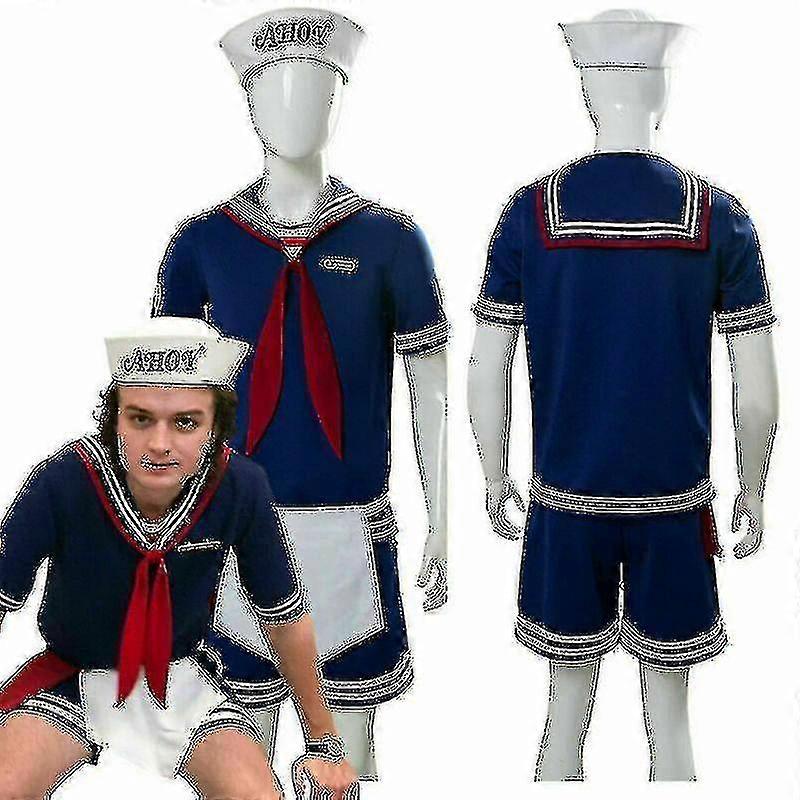 Season 3 Steve Harrington Scoops Ahoy Adult Costume b