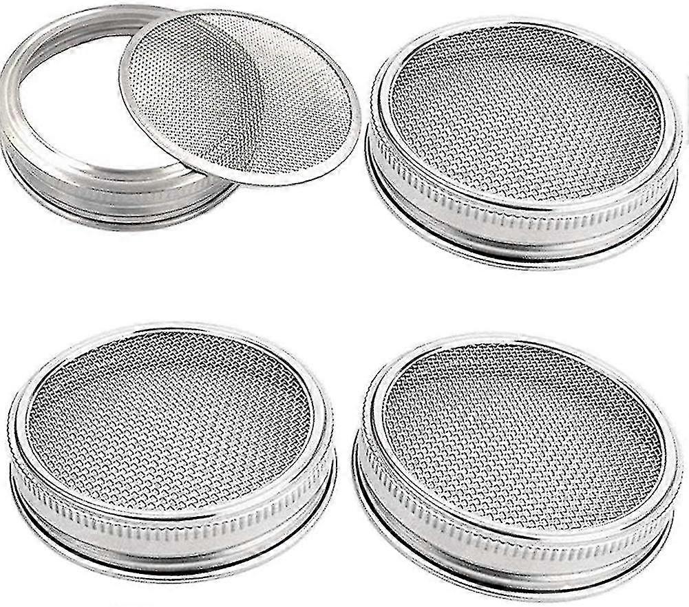 発芽蓋ステンレス鋼メッシュ蓋発芽ストレーナー蓋メイソンジャー蓋ハウスキッチン86mm-