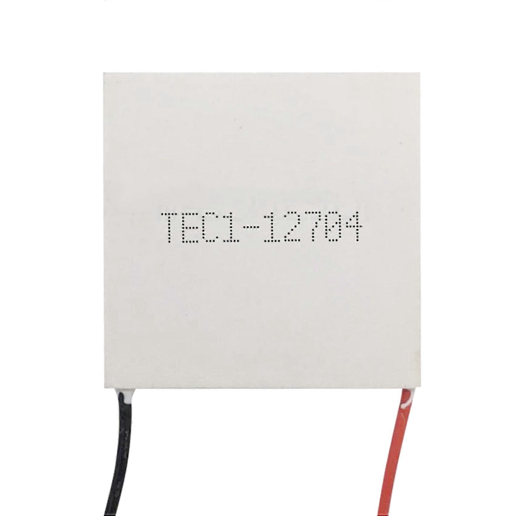 TEC1-12704 مبرد كهربائي حراري بلتيير 30 مم × 30 مم TEC1 12704 عناصر وحدة 12V4A تبريد بلتيير
