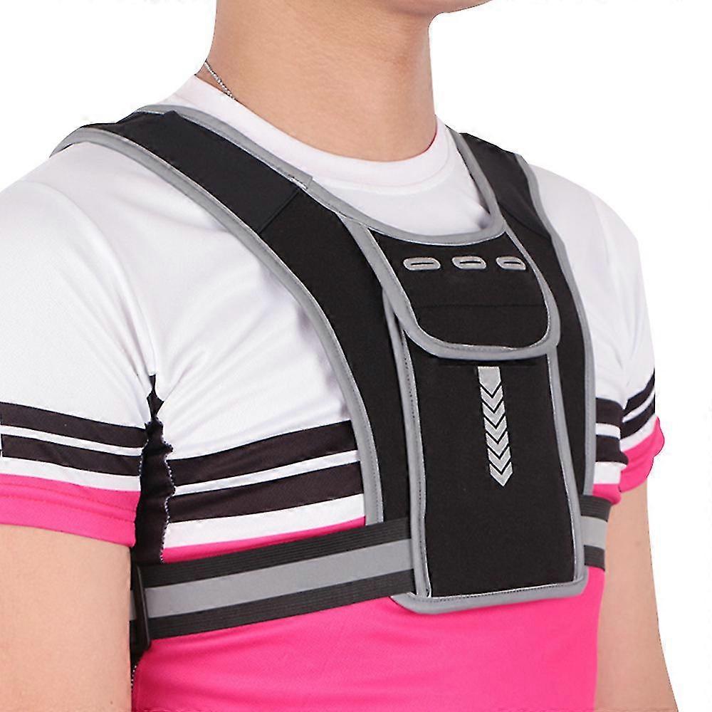 Universal Running Vest, Phone Holder With Adjustable Waistband