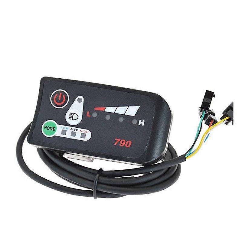 36V Electric Vehicle Electric Bicycle Meter LED Power Display 6 Km Booster Meter 790 Meters