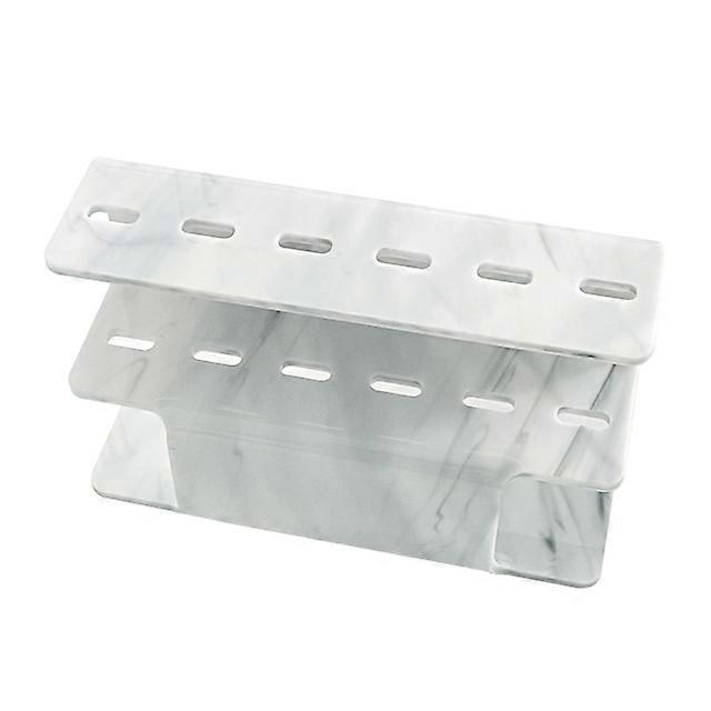 Acrylic Eyelash Tweezers Storage Holder Stand 6 Holes Convenient Tweezers Stand Shelf Hold Eyelash Extension Tattoo Makeup Tool
