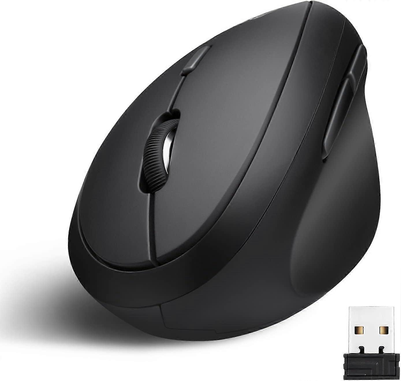 Mini Wireless Right-Handed Vertical Mouse, 3 DPI Levels