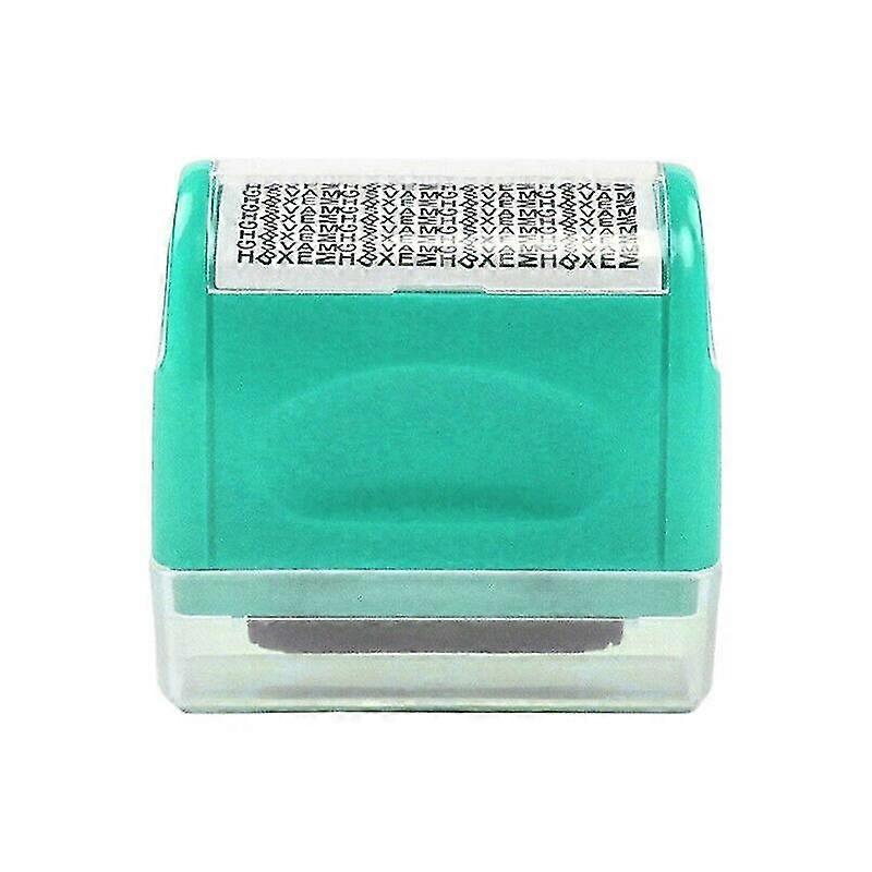 Identity Privacy Protection Roller Stamp Id Guard Portable Information Coverage Messy