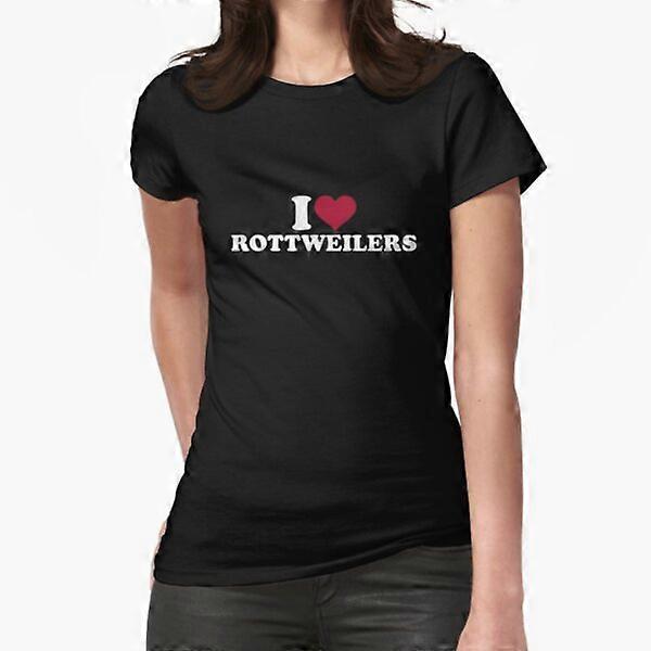 Camiseta Ajustada Rottweiler-RK15199