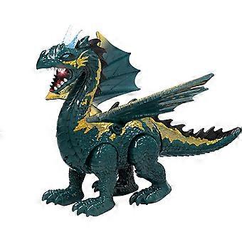 Large Size Dinosaur Toy Model Breathing Walking Projection Boys And Girls Toy Gift