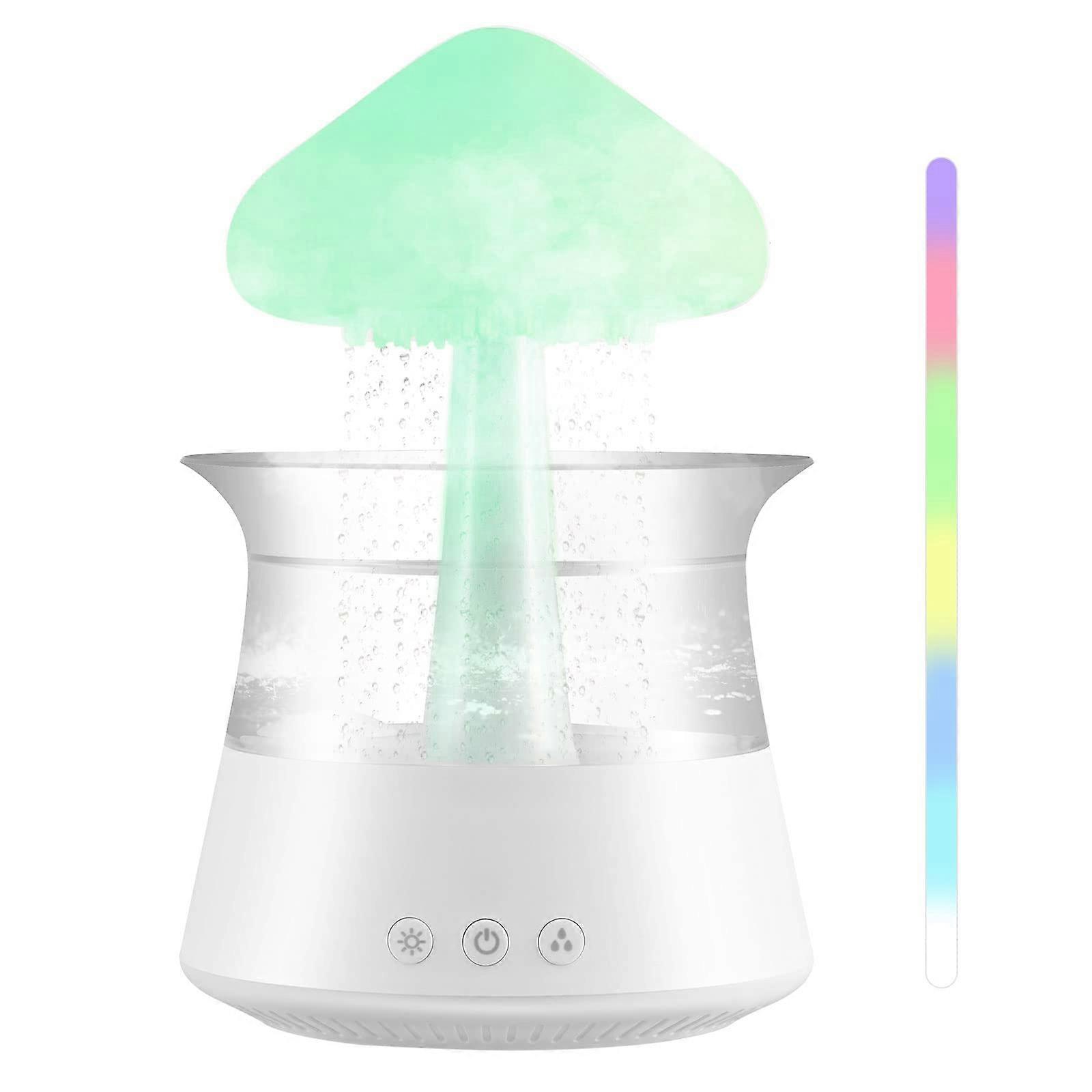 Rain Cloud Humidifier, Aromatherapy Essential Oil Diffuser, Night Light Aromatherapy with 3 Rain Mist Modes