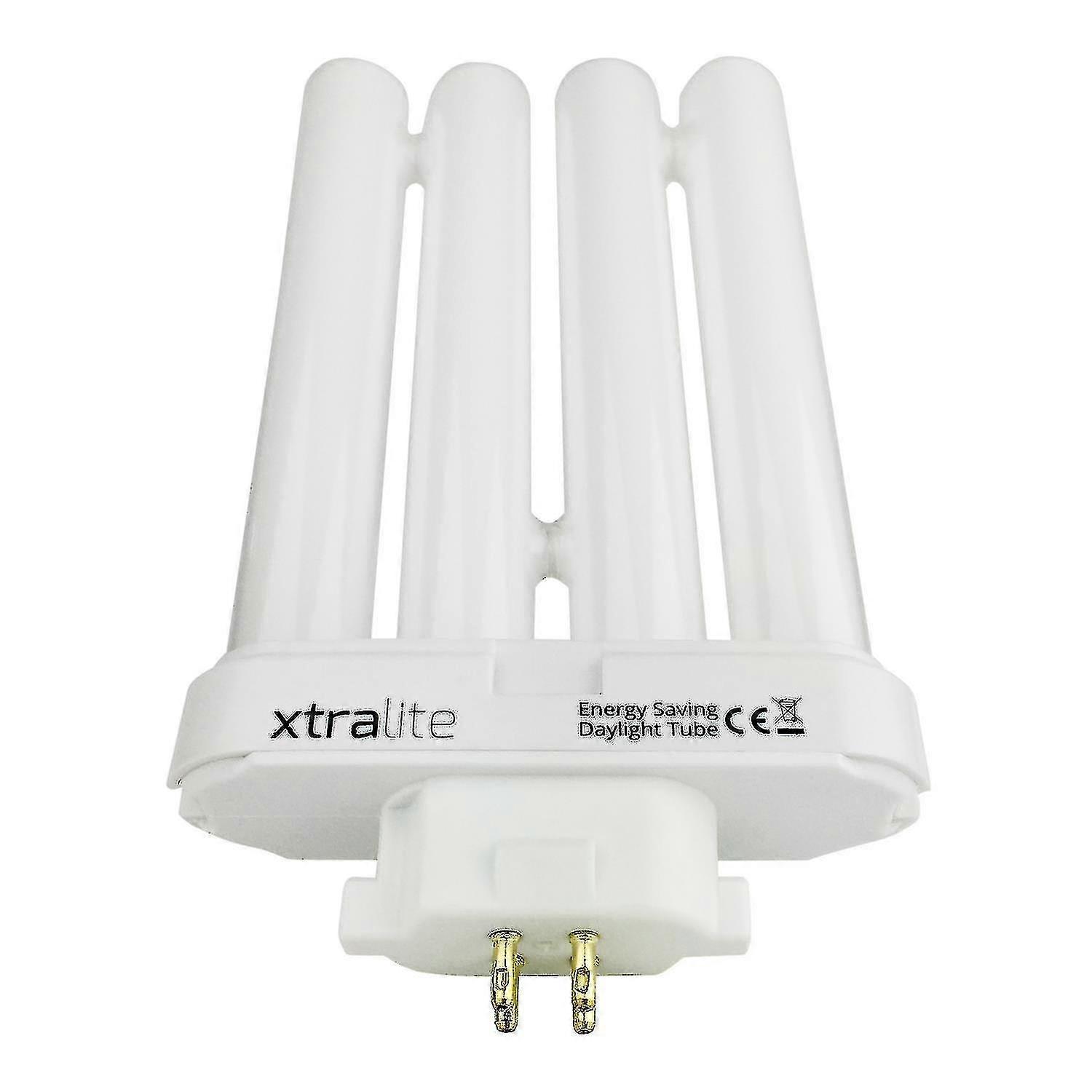 27w Daylight Replacement Bulb For High Vision Reading Lamps, 4 Pin Gx10q-4 Quad Tube (6500k) TW