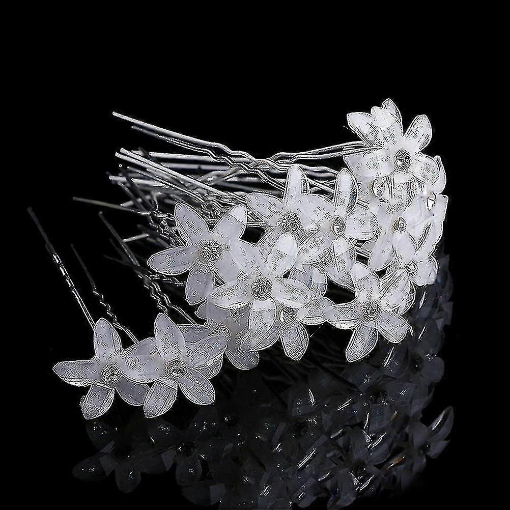 Crystal Fleurs Épingles à cheveux Mariage Épingle à cheveux Mode Cheveux de mariée