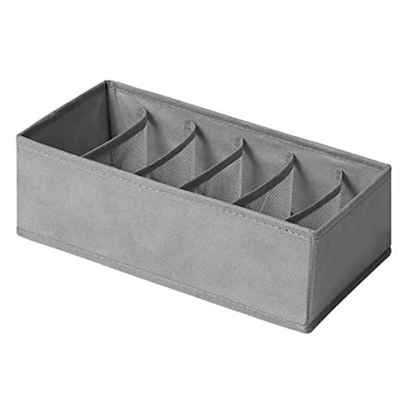 Underwear Sock Organizer Multi-cells Large Capacity Foldable Breathable Non-woven Fabric Bras Panties Divider Drawer Closet Storage Box Bin Jikaixiang