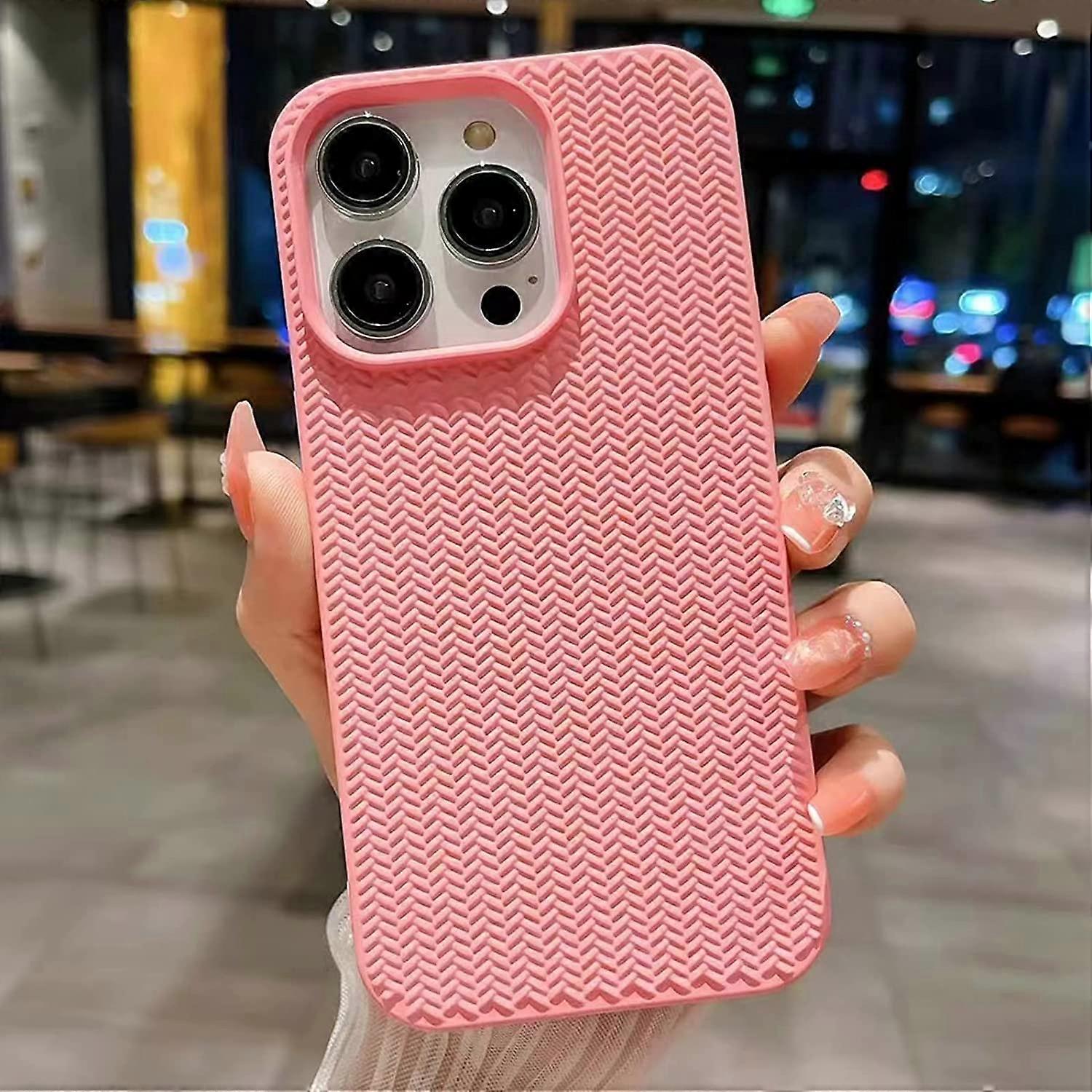 Cinturino Da Polso A Cuore Per IPhone | Compatibile Con Custodia Per Donna | Cinturino Morbido Rosa Per IPhone Xs Max - 5