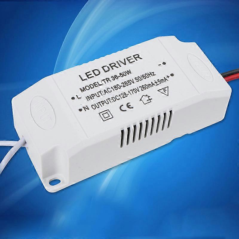 12-24W/24-36W/36-50W Externes Netzteil LED-Treiber Elektronischer Transformator Konstantstrom für Deckenleuchte