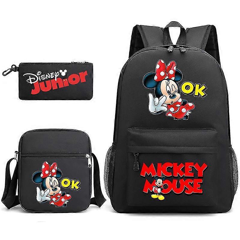 미키 마우스 배낭 패션 여행 가방 어린이 schoolbag 소녀 소년 학습 용품 학교 선물 모칠라
