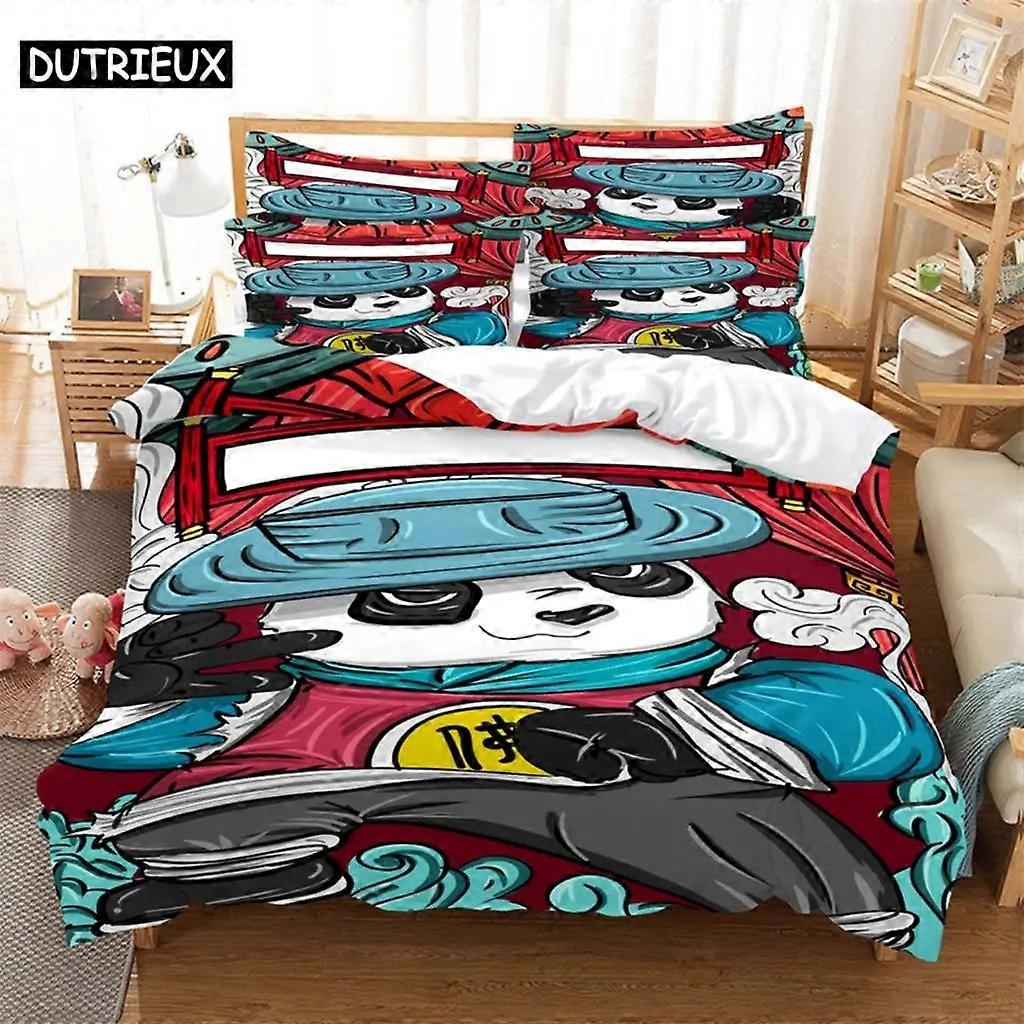 a2294 Lençóis Dos Desenhos Animados Conjunto de Cama Capa de Edredão Conjunto de Cama Impressão Digital Roupa de Cama Conjunto de Cama Design de ModaConjunto de Cama de 3 Peças (1 Edredom Cove