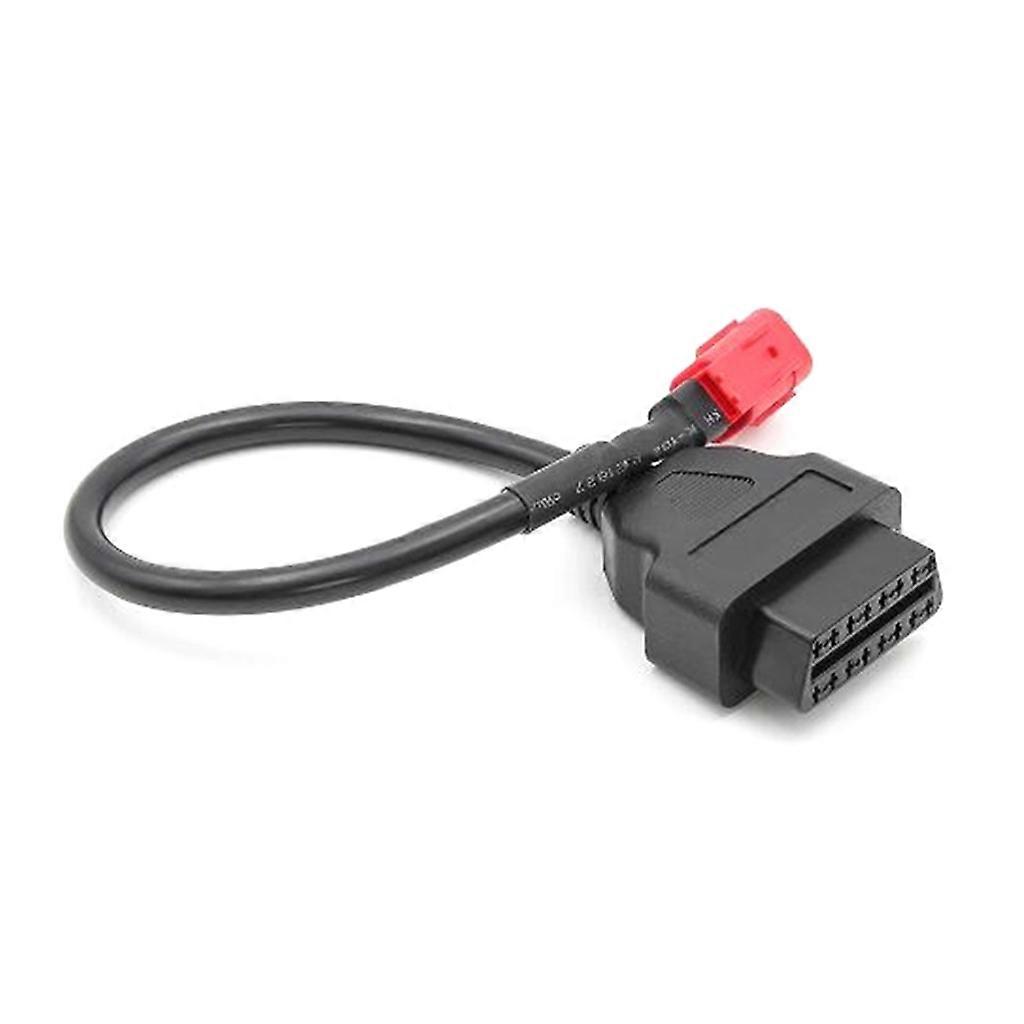 16 Pin to 6 Pin OBD2 Connector Motorcycles Extension Adapter Cable USBInterface